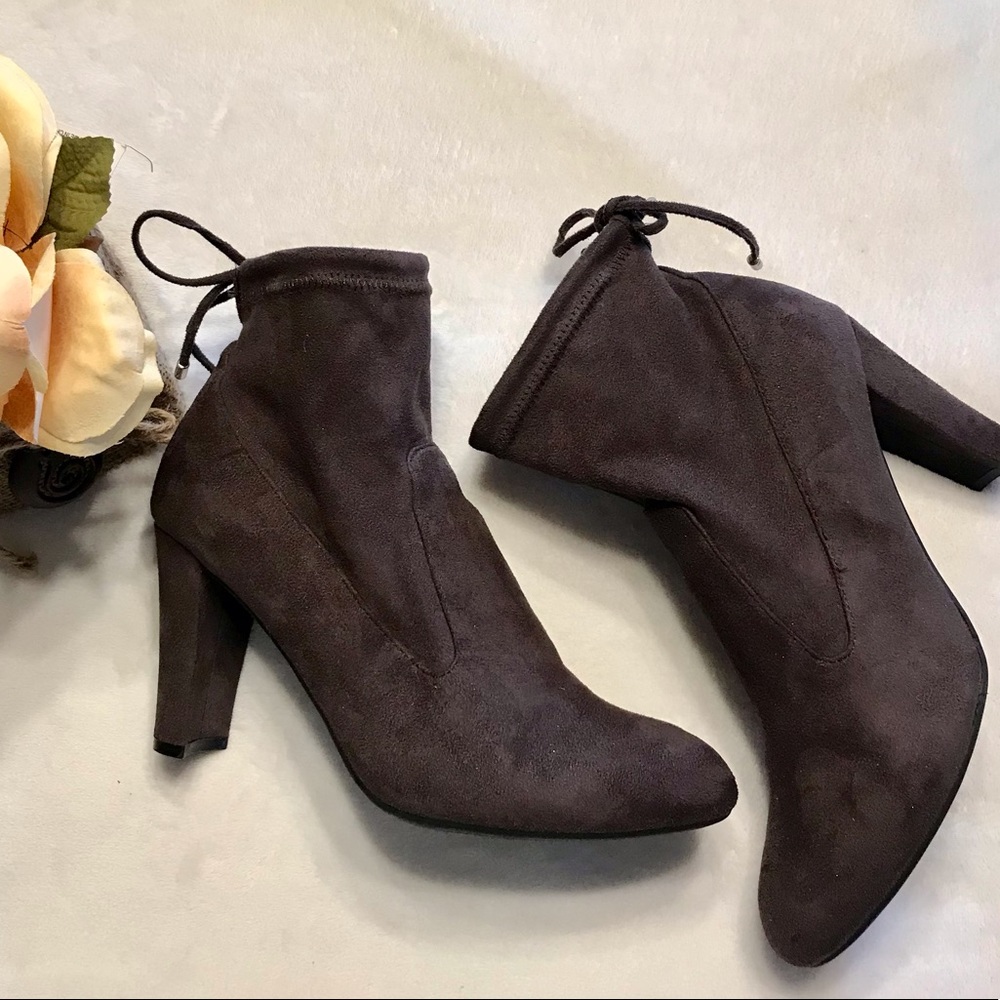 suede ankle boots